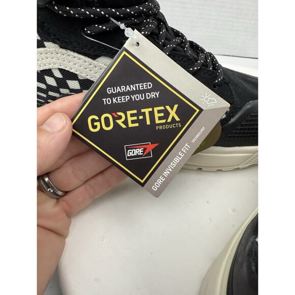 Vans UltraRange EXO Hi GORE-TEX MTE-2 Mens Size 8.5 Black Warped Check Sneakers - Picture 9 of 14